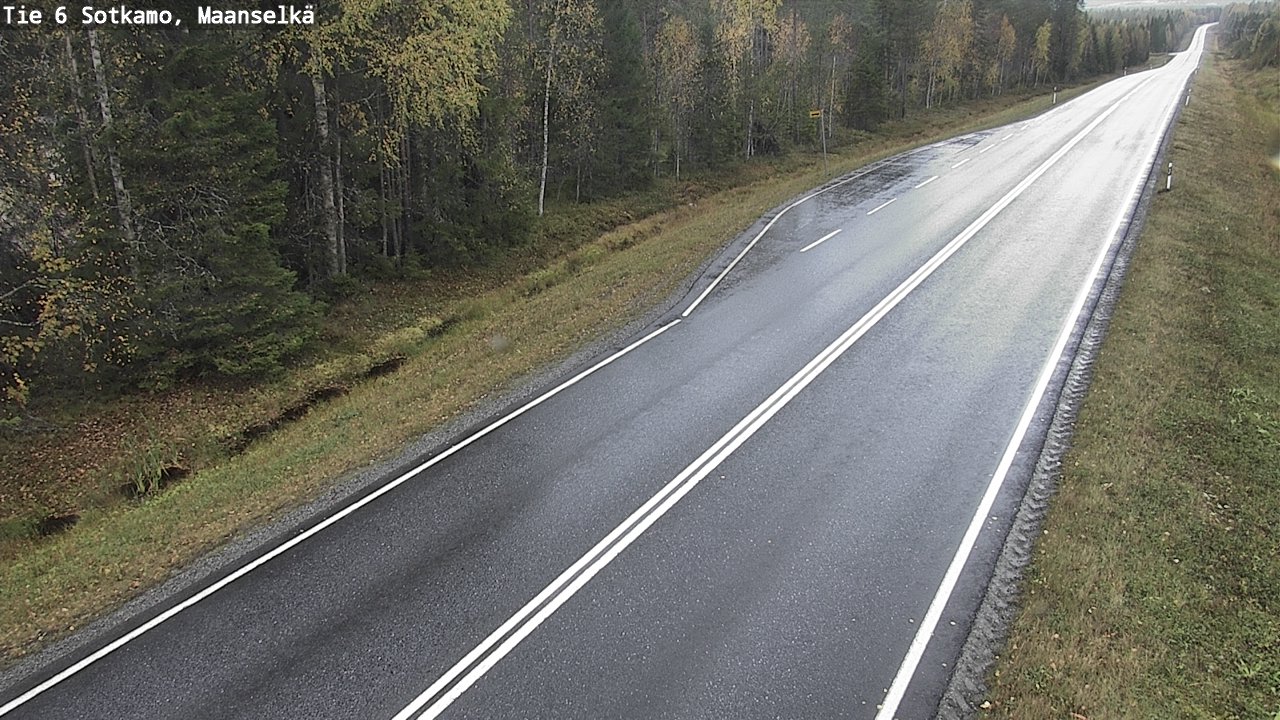 Kelikamerat Kuva Tie 6 Sotkamo, Maanselkä, Sotkamo, Kainuu