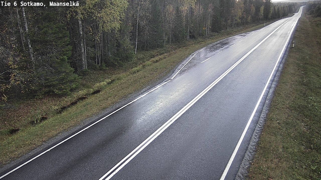 Kelikamerat Kuva Tie 6 Sotkamo, Maanselkä, Sotkamo, Kainuu