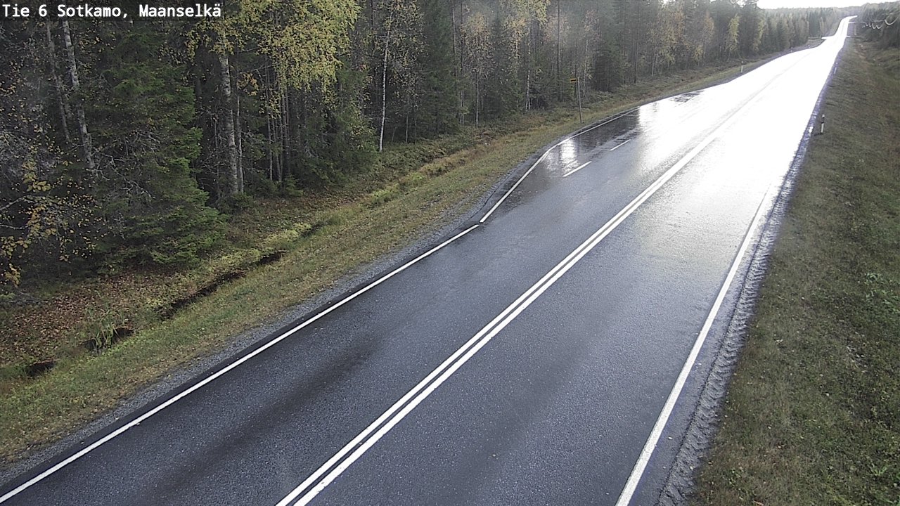 Kelikamerat Kuva Tie 6 Sotkamo, Maanselkä, Sotkamo, Kainuu