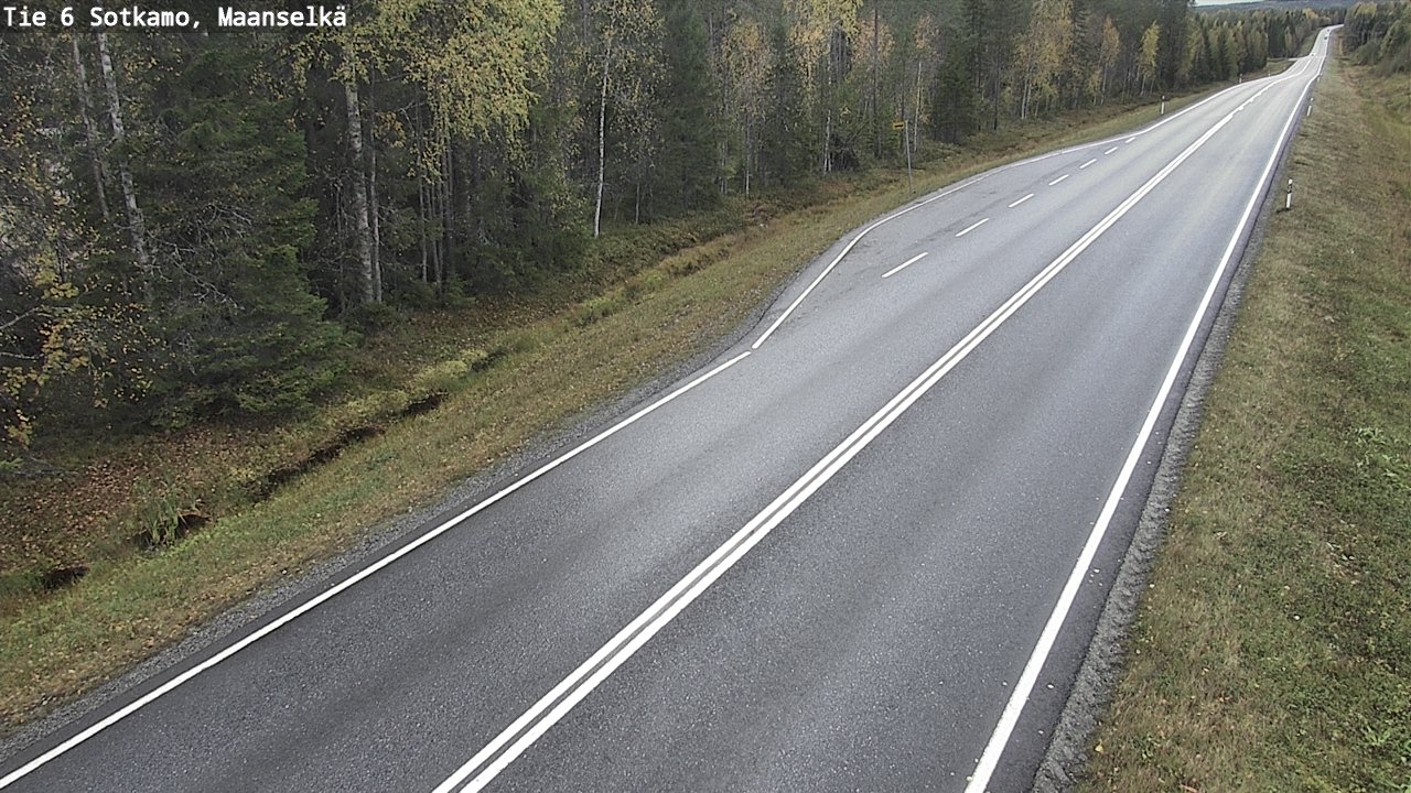 Kelikamerat Kuva Tie 6 Sotkamo, Maanselkä, Sotkamo, Kainuu