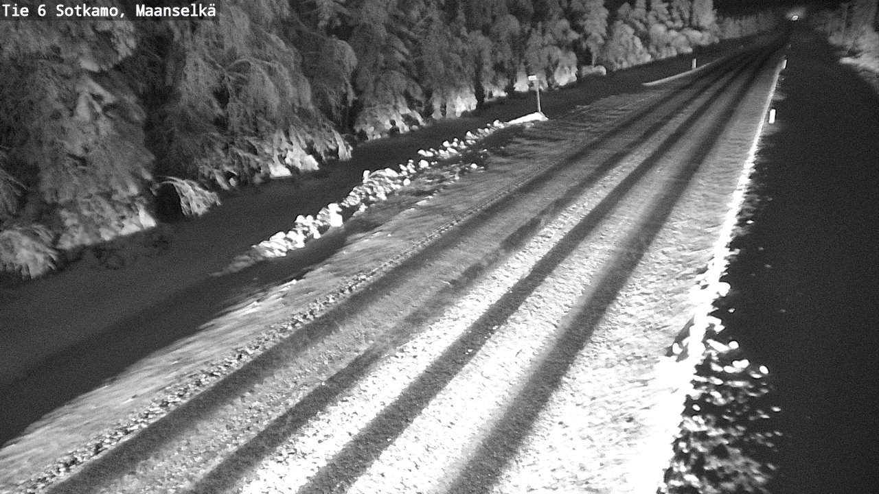 Kelikamerat Kuva Tie 6 Sotkamo, Maanselkä, Sotkamo, Kainuu