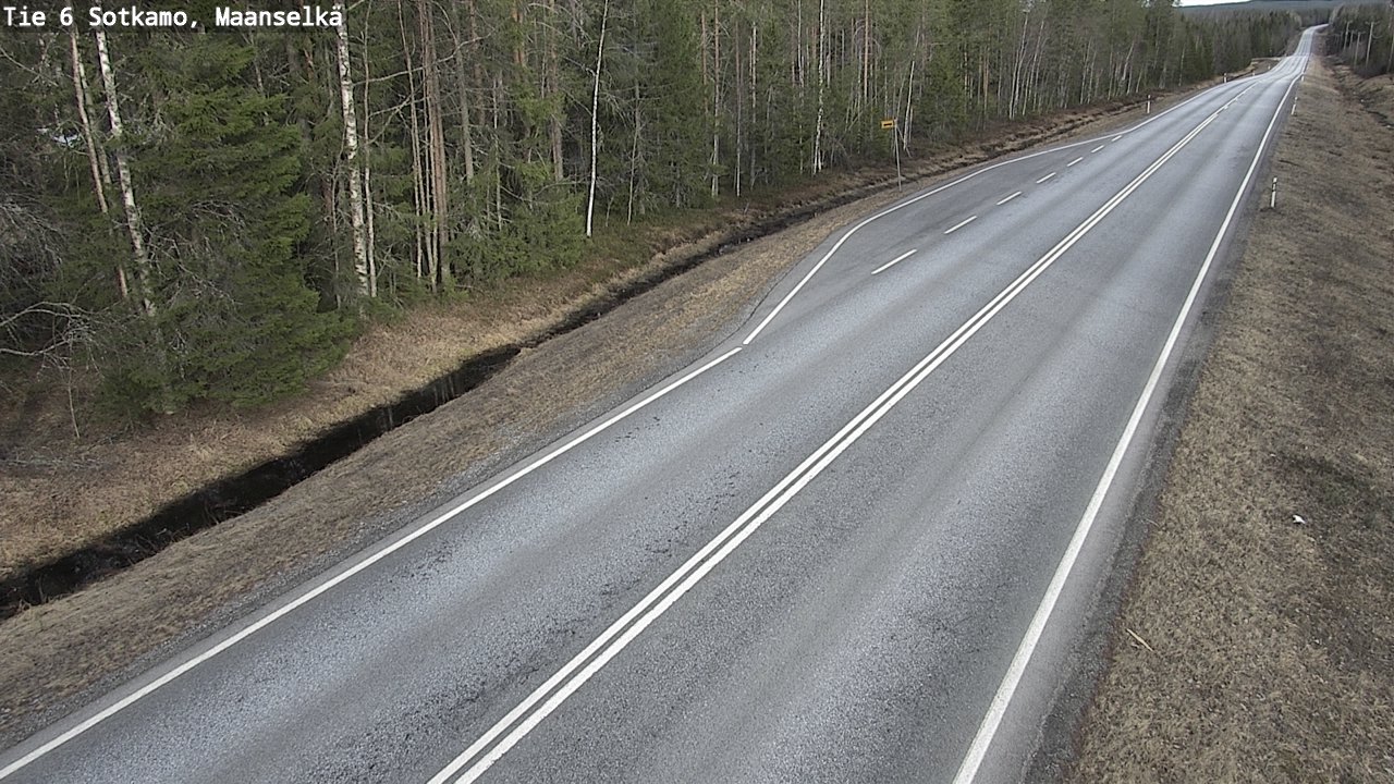Kelikamerat Kuva Tie 6 Sotkamo, Maanselkä, Sotkamo, Kainuu