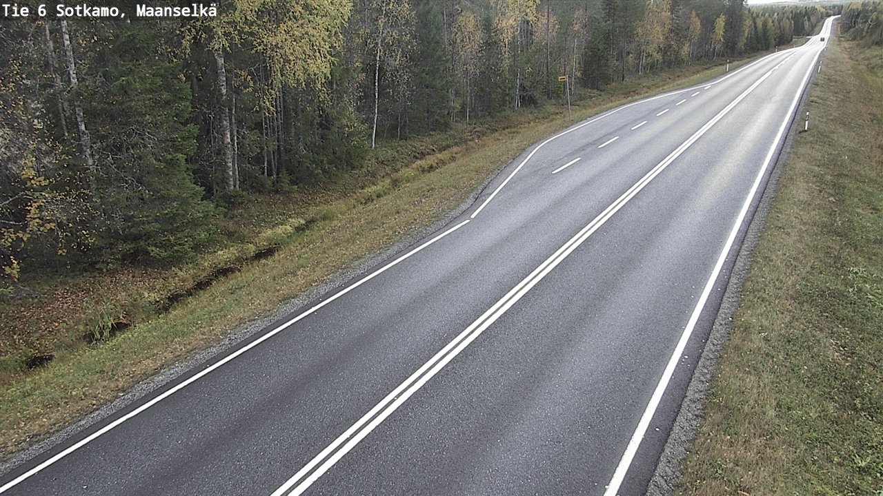 Kelikamerat Kuva Tie 6 Sotkamo, Maanselkä, Sotkamo, Kainuu