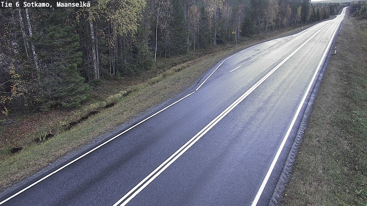 Kelikamerat Kuva Tie 6 Sotkamo, Maanselkä, Sotkamo, Kainuu