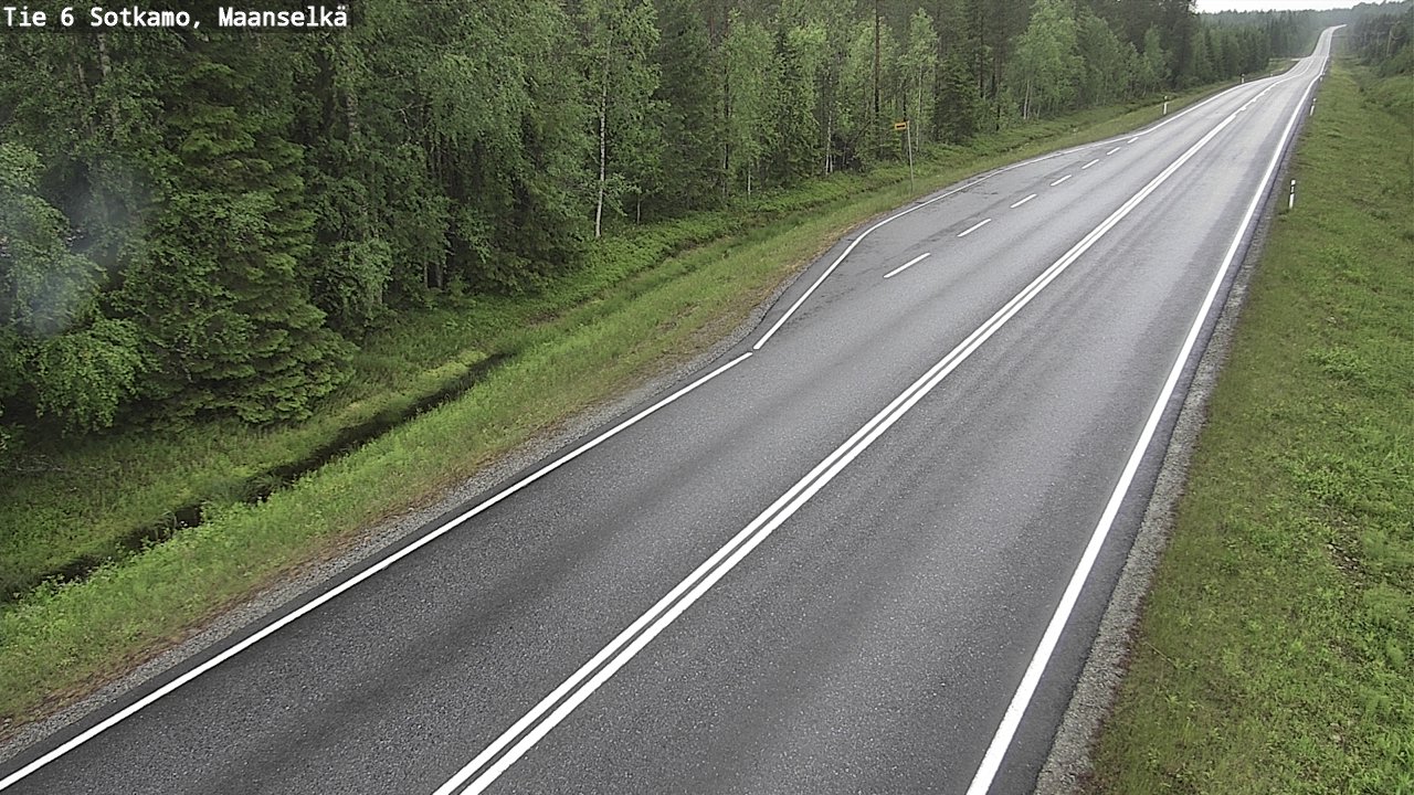Kelikamerat Kuva Tie 6 Sotkamo, Maanselkä, Sotkamo, Kainuu