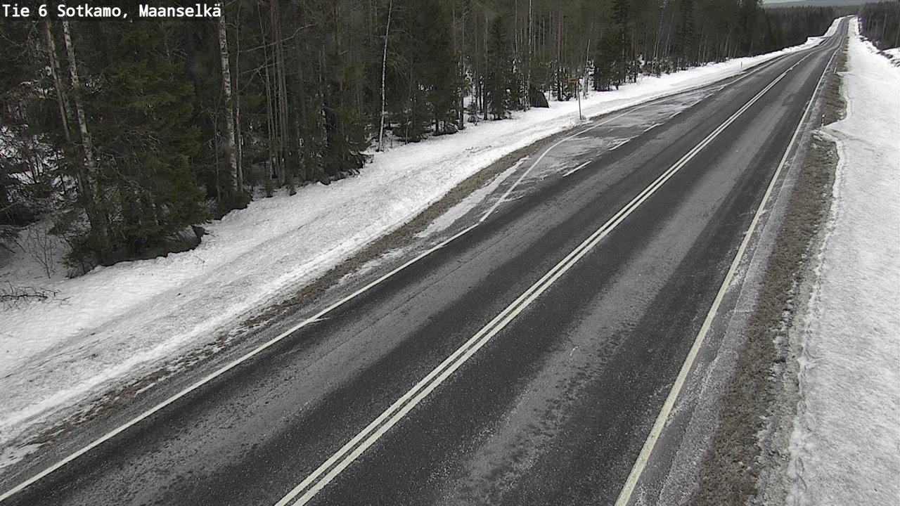 Kelikamerat Kuva Tie 6 Sotkamo, Maanselkä, Sotkamo, Kainuu