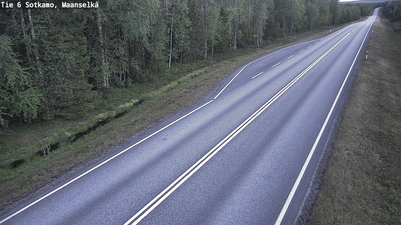 Kelikamerat Kuva Tie 6 Sotkamo, Maanselkä, Sotkamo, Kainuu