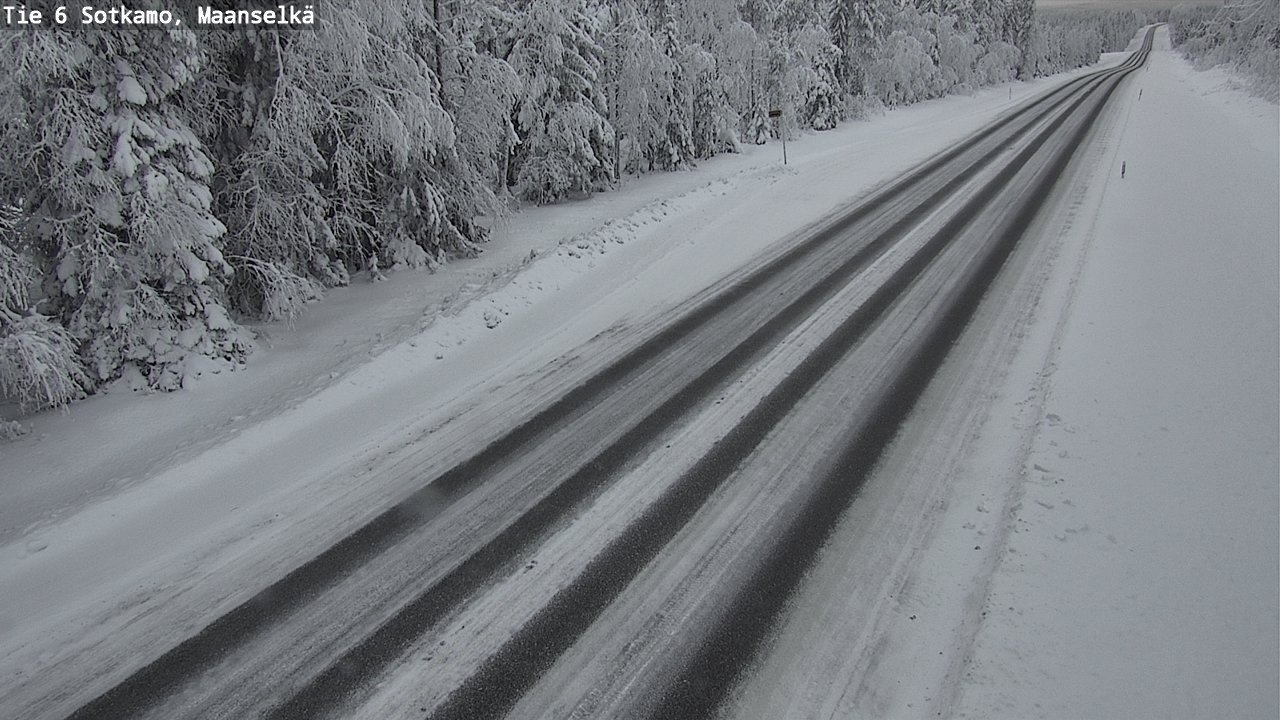 Kelikamerat Kuva Tie 6 Sotkamo, Maanselkä, Sotkamo, Kainuu