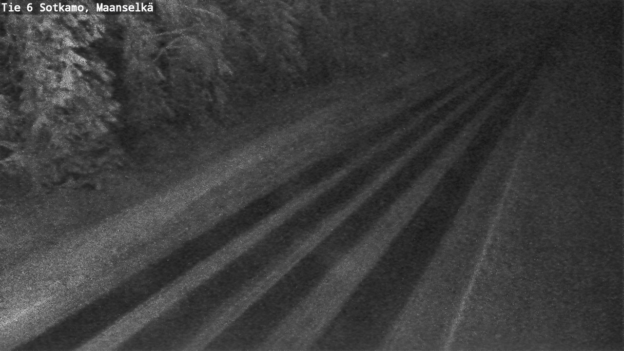 Weather Camera Image Väg 6 Sotkamo, Maanselkä, Sotkamo, Kainuu