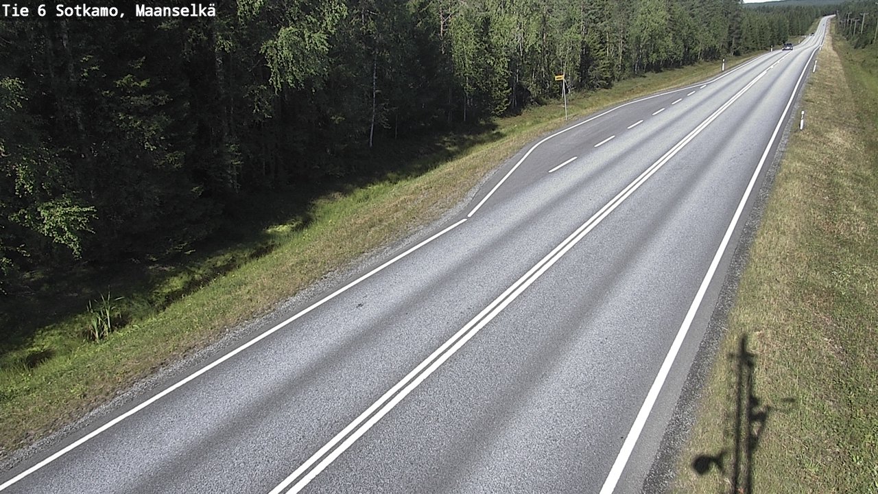 Kelikamerat Kuva Tie 6 Sotkamo, Maanselkä, Sotkamo, Kainuu