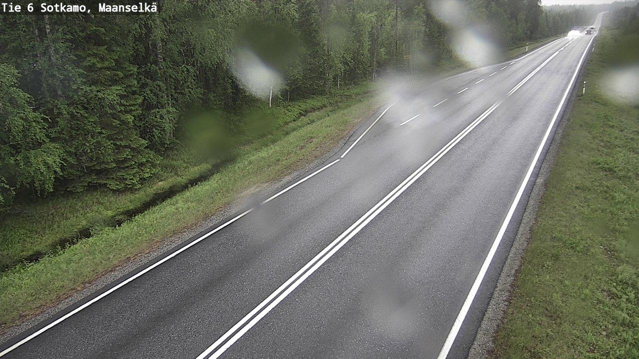 Kelikamerat Kuva Tie 6 Sotkamo, Maanselkä, Sotkamo, Kainuu