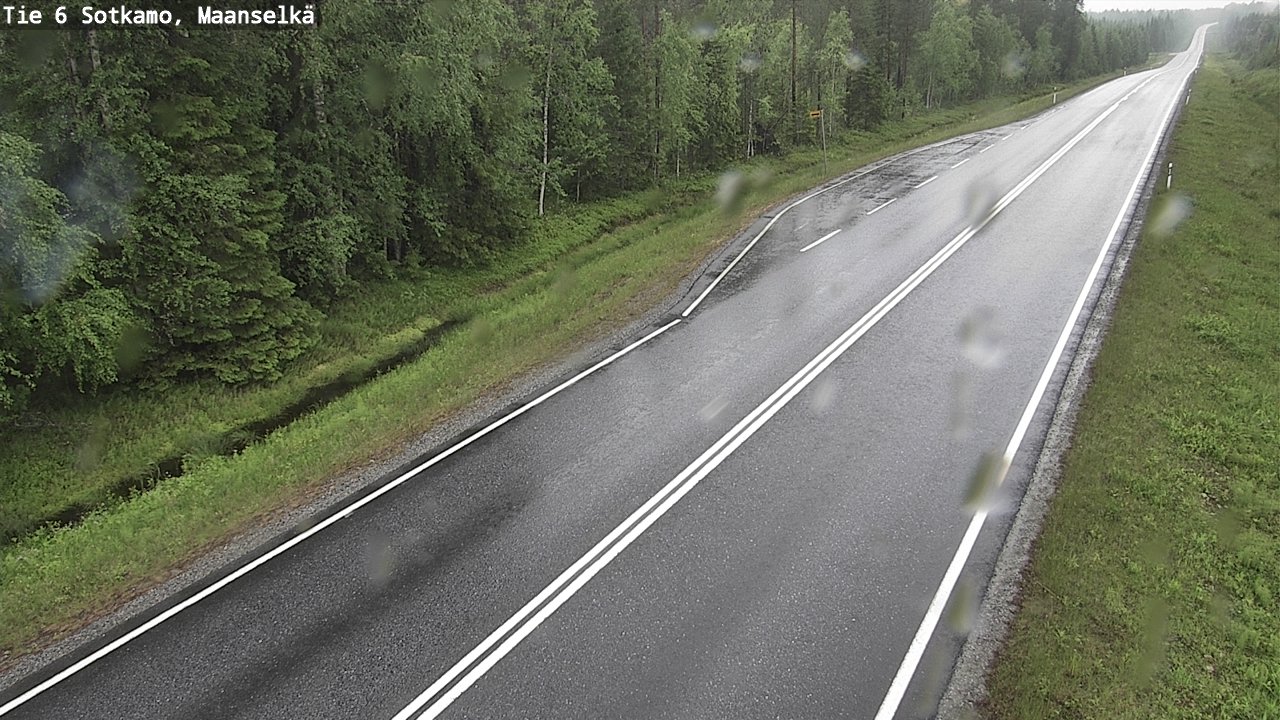 Kelikamerat Kuva Tie 6 Sotkamo, Maanselkä, Sotkamo, Kainuu