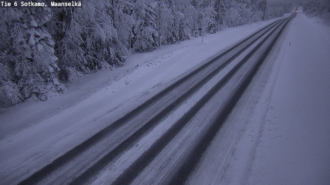 Kelikamerat Kuva Tie 6 Sotkamo, Maanselkä, Sotkamo, Kainuu