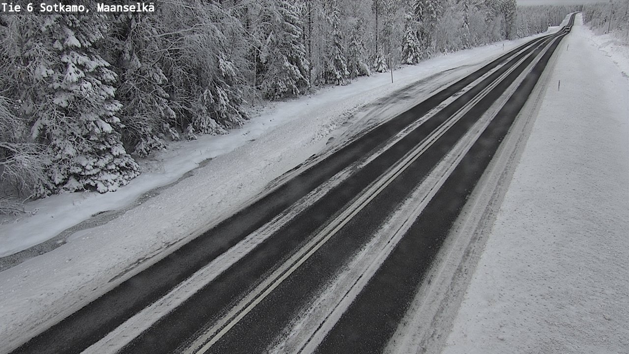 Kelikamerat Kuva Tie 6 Sotkamo, Maanselkä, Sotkamo, Kainuu