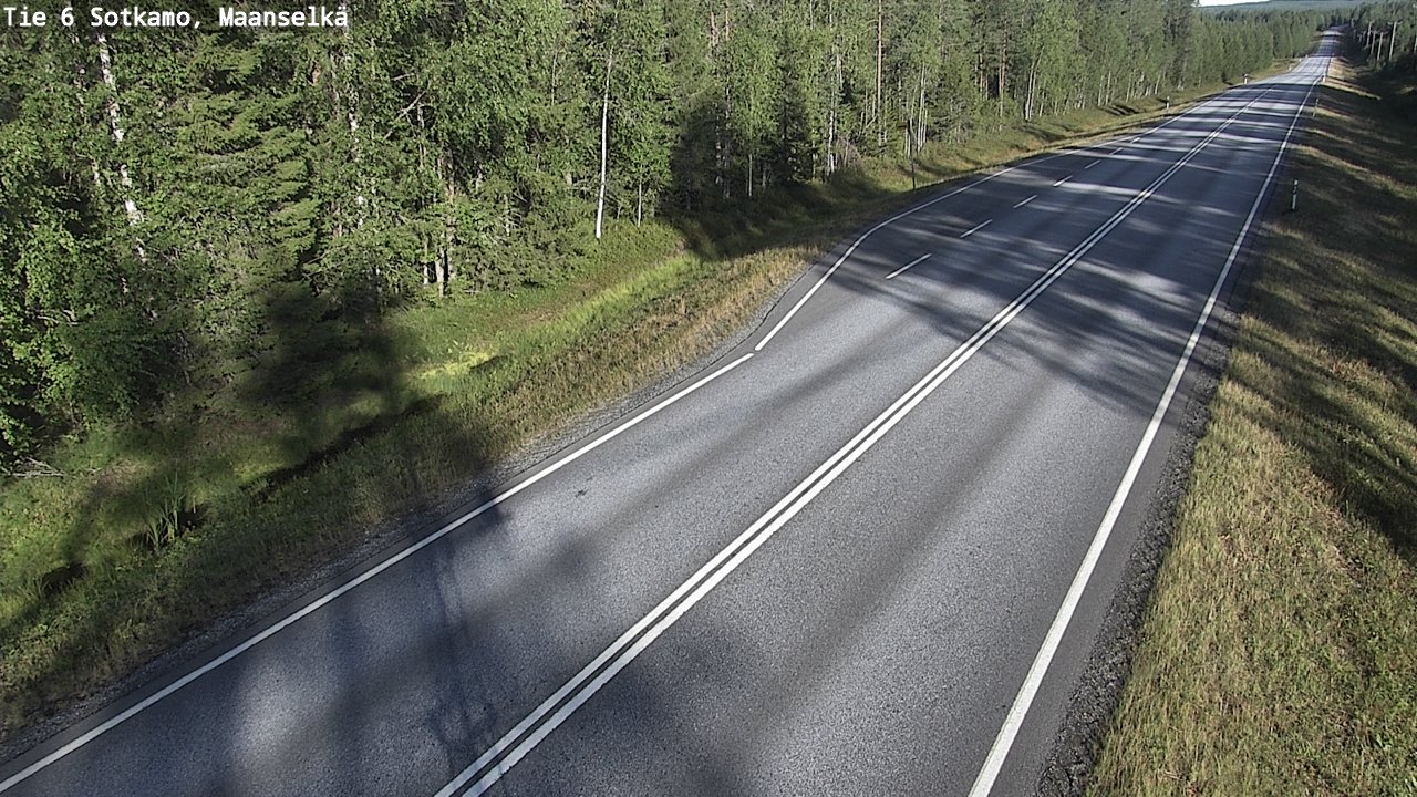 Kelikamerat Kuva Tie 6 Sotkamo, Maanselkä, Sotkamo, Kainuu