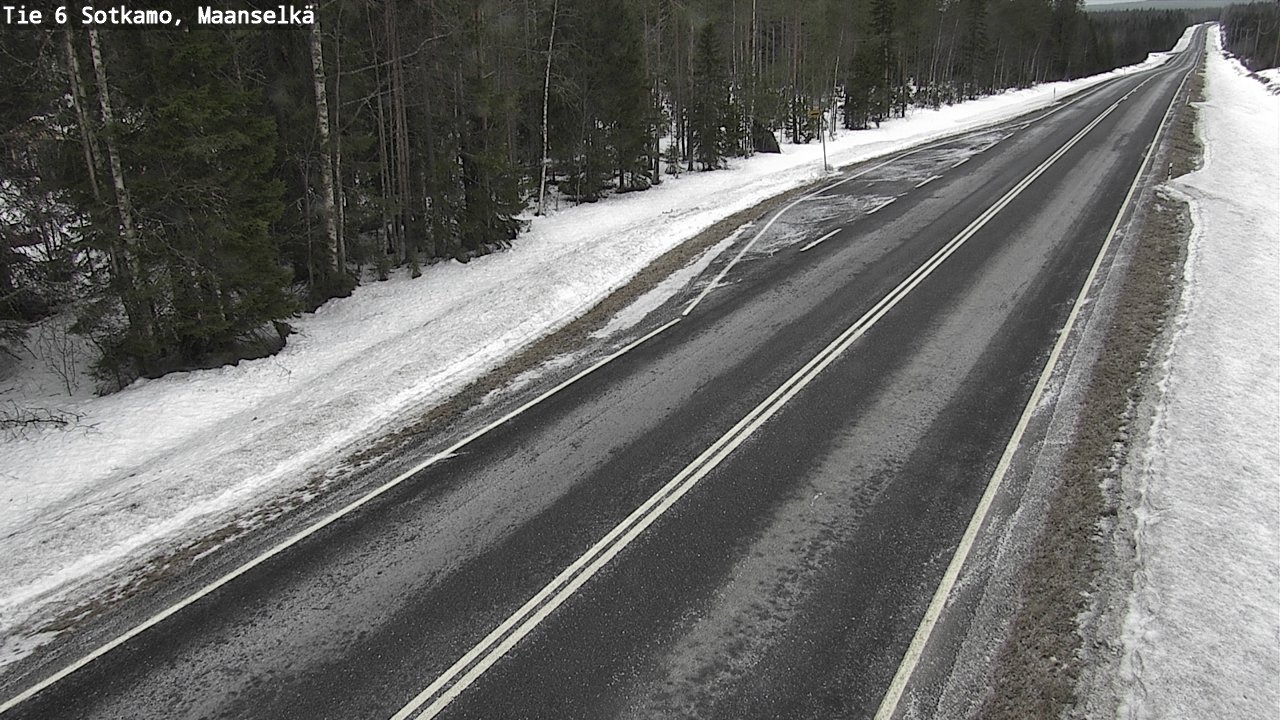 Kelikamerat Kuva Tie 6 Sotkamo, Maanselkä, Sotkamo, Kainuu