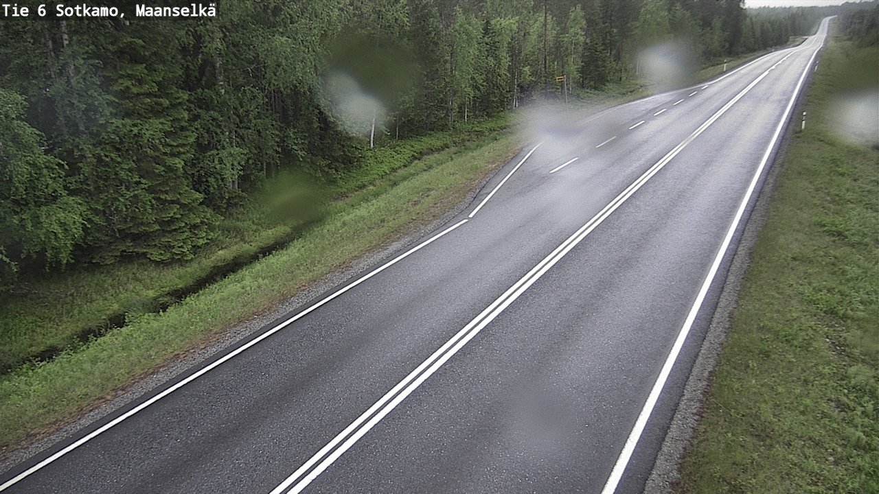 Kelikamerat Kuva Tie 6 Sotkamo, Maanselkä, Sotkamo, Kainuu