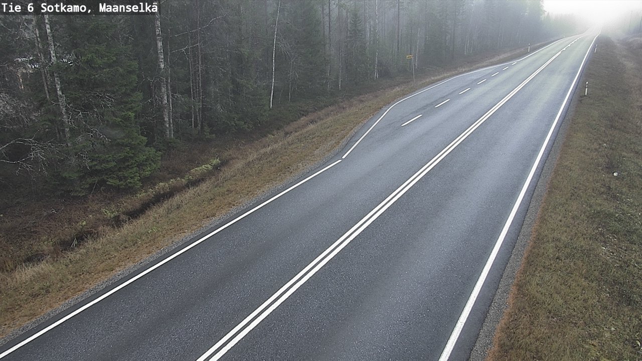 Kelikamerat Kuva Tie 6 Sotkamo, Maanselkä, Sotkamo, Kainuu