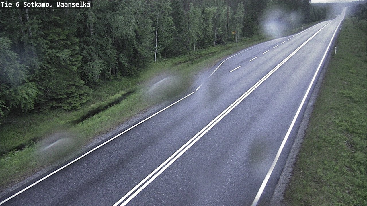 Kelikamerat Kuva Tie 6 Sotkamo, Maanselkä, Sotkamo, Kainuu
