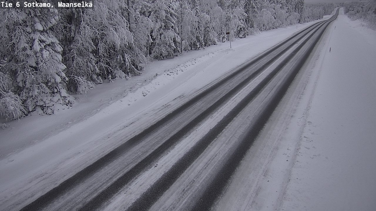 Kelikamerat Kuva Tie 6 Sotkamo, Maanselkä, Sotkamo, Kainuu