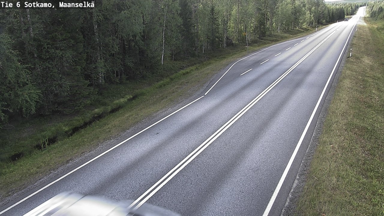 Kelikamerat Kuva Tie 6 Sotkamo, Maanselkä, Sotkamo, Kainuu