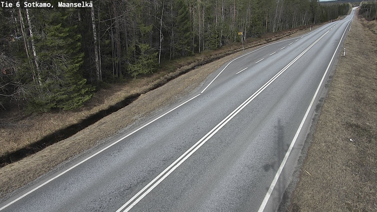 Kelikamerat Kuva Tie 6 Sotkamo, Maanselkä, Sotkamo, Kainuu
