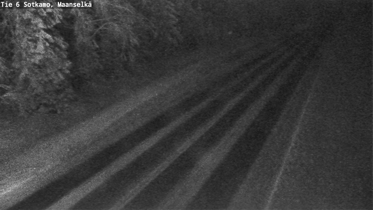 Weather Camera Image Väg 6 Sotkamo, Maanselkä, Sotkamo, Kainuu