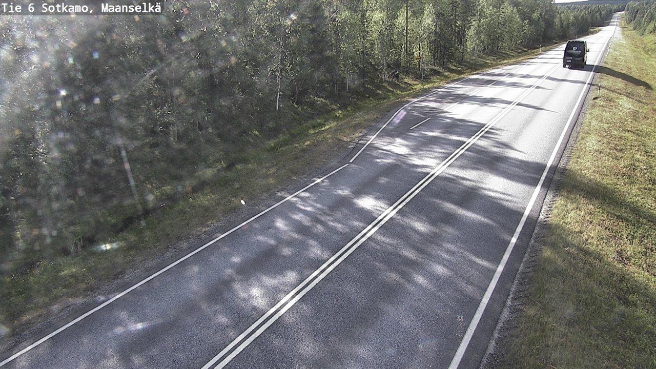 Kelikamerat Kuva Tie 6 Sotkamo, Maanselkä, Sotkamo, Kainuu