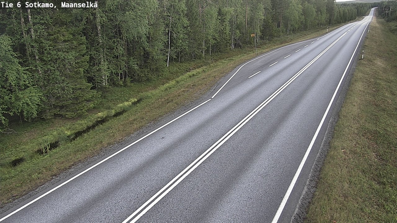 Kelikamerat Kuva Tie 6 Sotkamo, Maanselkä, Sotkamo, Kainuu