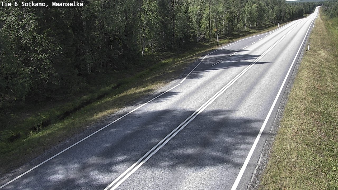 Kelikamerat Kuva Tie 6 Sotkamo, Maanselkä, Sotkamo, Kainuu
