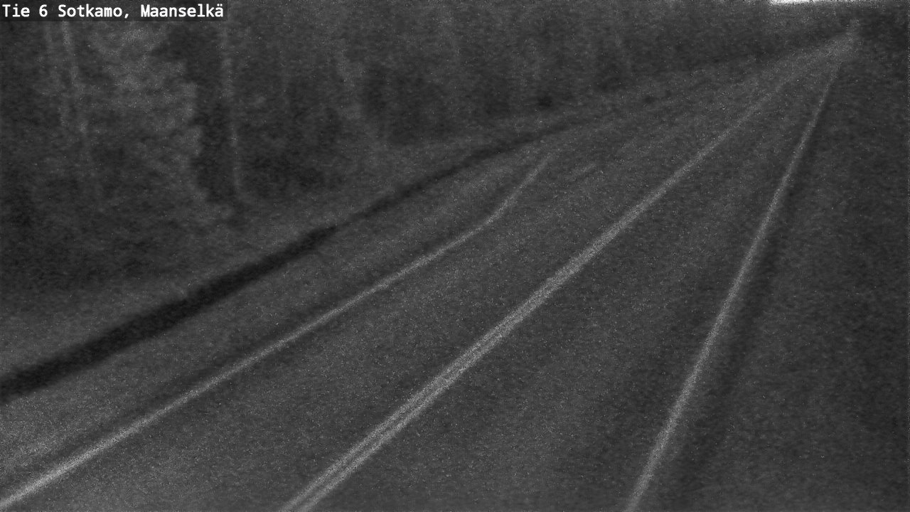 Weather Camera Image Road 6 Sotkamo, Maanselkä, Sotkamo, Kainuu