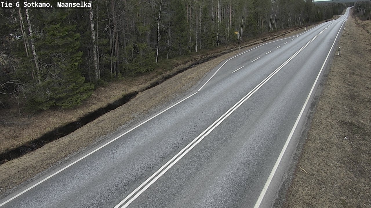 Kelikamerat Kuva Tie 6 Sotkamo, Maanselkä, Sotkamo, Kainuu