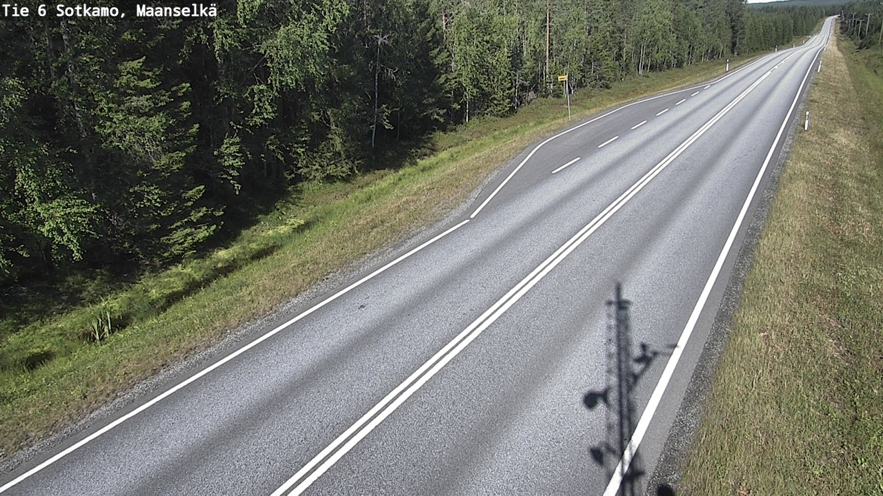 Kelikamerat Kuva Tie 6 Sotkamo, Maanselkä, Sotkamo, Kainuu