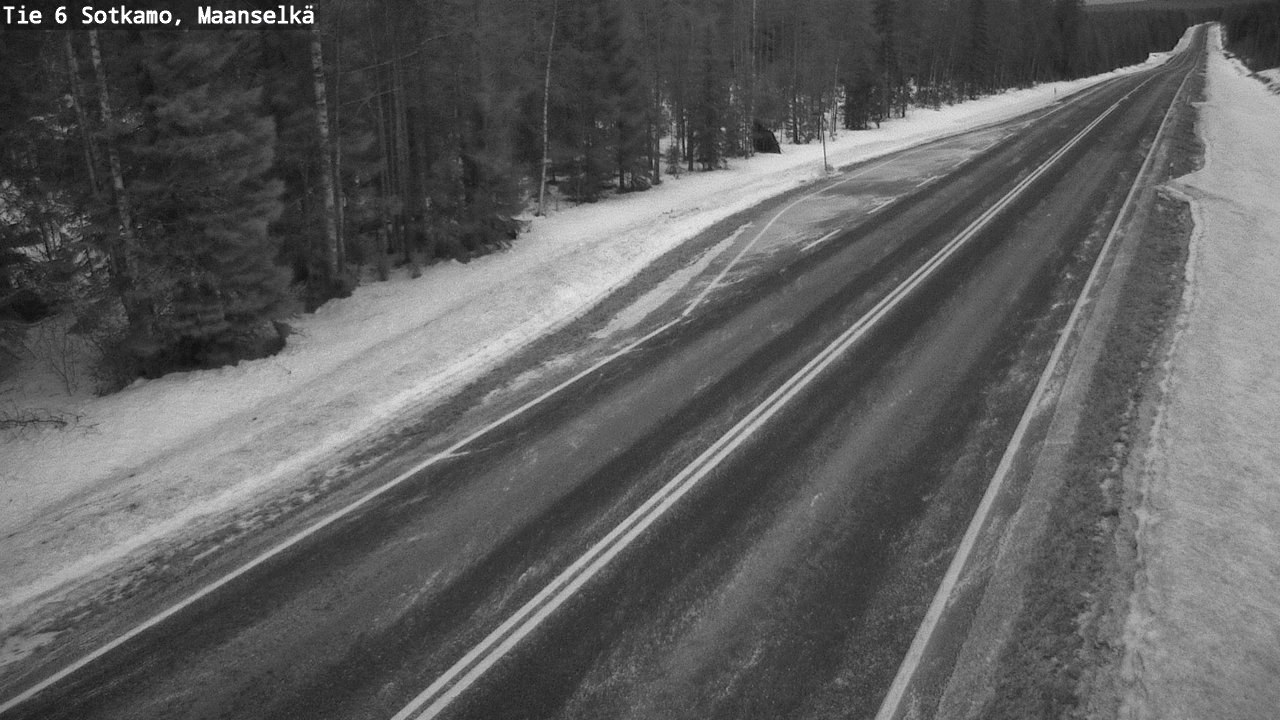 Kelikamerat Kuva Tie 6 Sotkamo, Maanselkä, Sotkamo, Kainuu