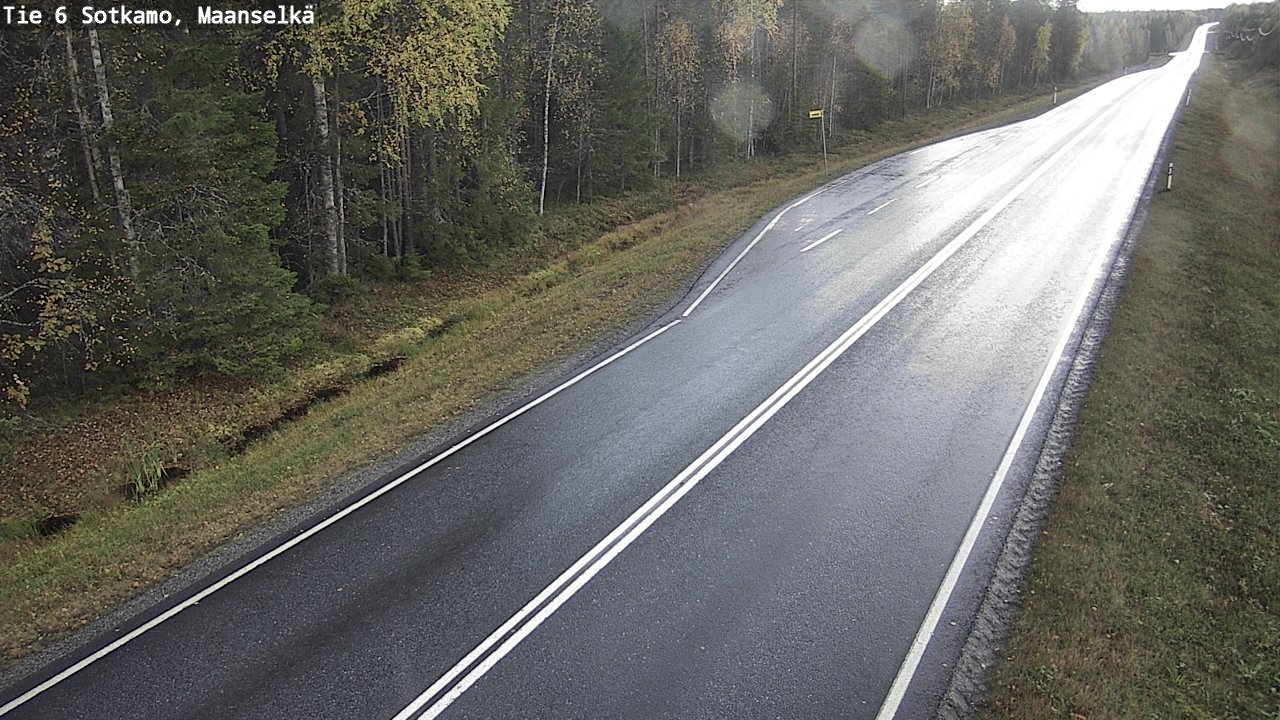 Kelikamerat Kuva Tie 6 Sotkamo, Maanselkä, Sotkamo, Kainuu