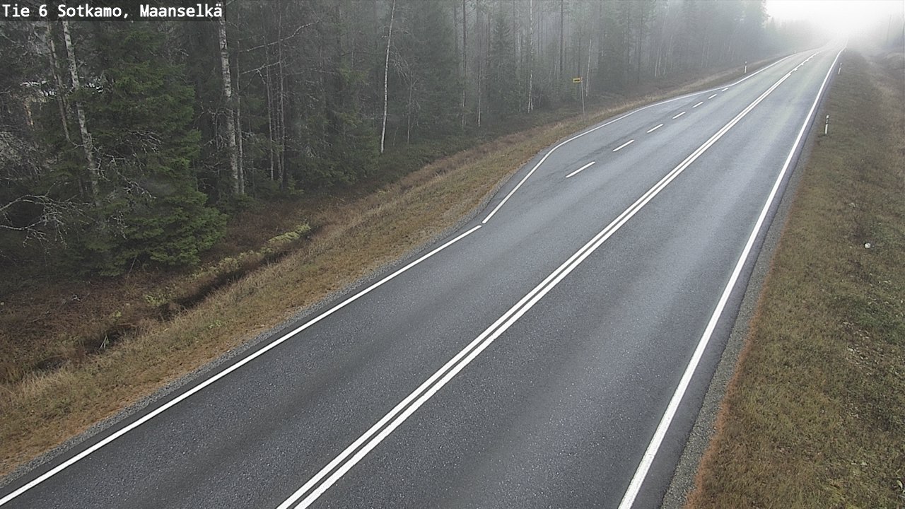 Kelikamerat Kuva Tie 6 Sotkamo, Maanselkä, Sotkamo, Kainuu