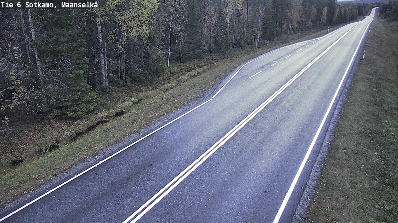 Kelikamerat Kuva Tie 6 Sotkamo, Maanselkä, Sotkamo, Kainuu