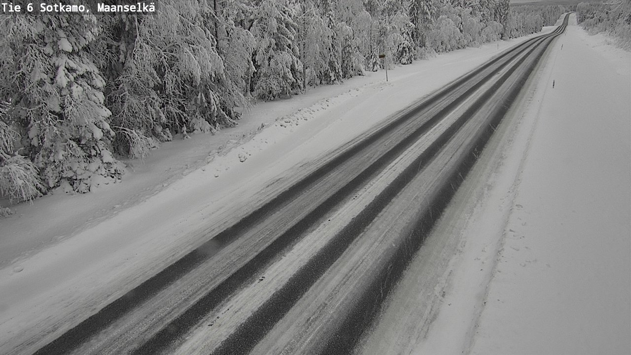 Weather Camera Image Road 6 Sotkamo, Maanselkä, Sotkamo, Kainuu