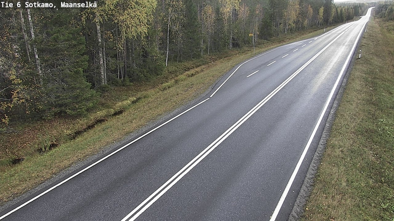 Kelikamerat Kuva Tie 6 Sotkamo, Maanselkä, Sotkamo, Kainuu