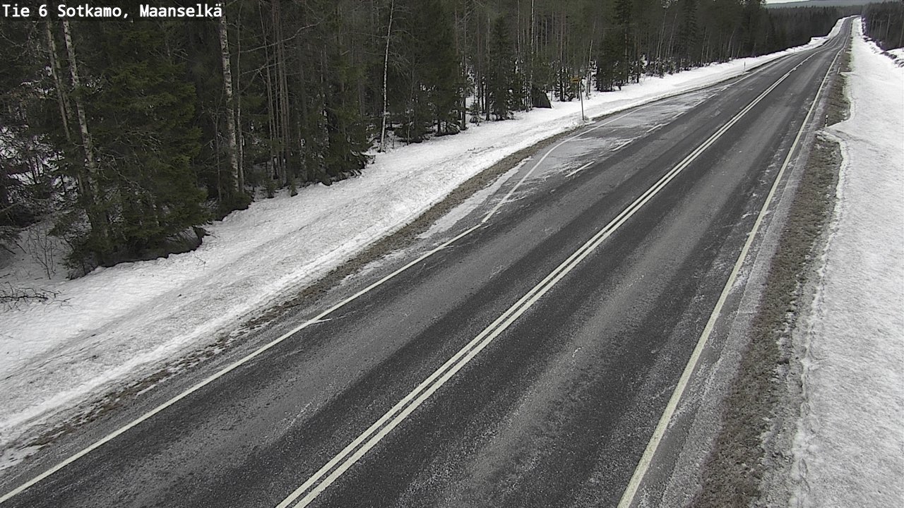 Kelikamerat Kuva Tie 6 Sotkamo, Maanselkä, Sotkamo, Kainuu