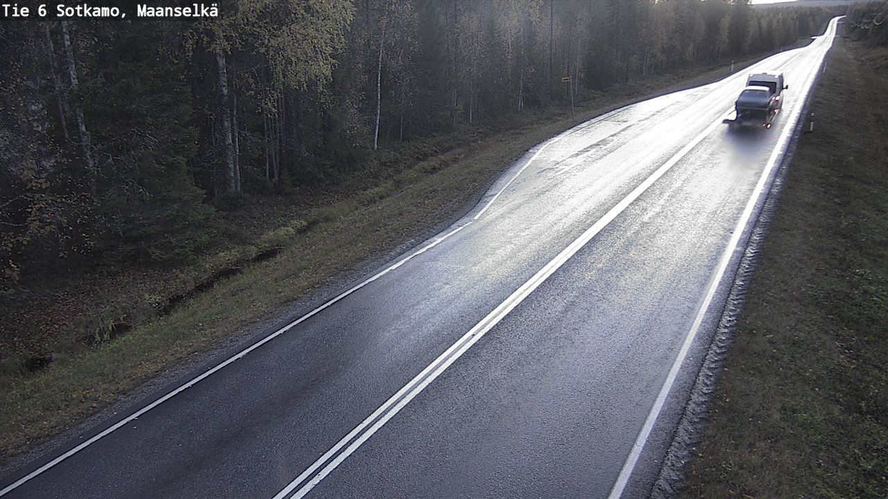 Kelikamerat Kuva Tie 6 Sotkamo, Maanselkä, Sotkamo, Kainuu