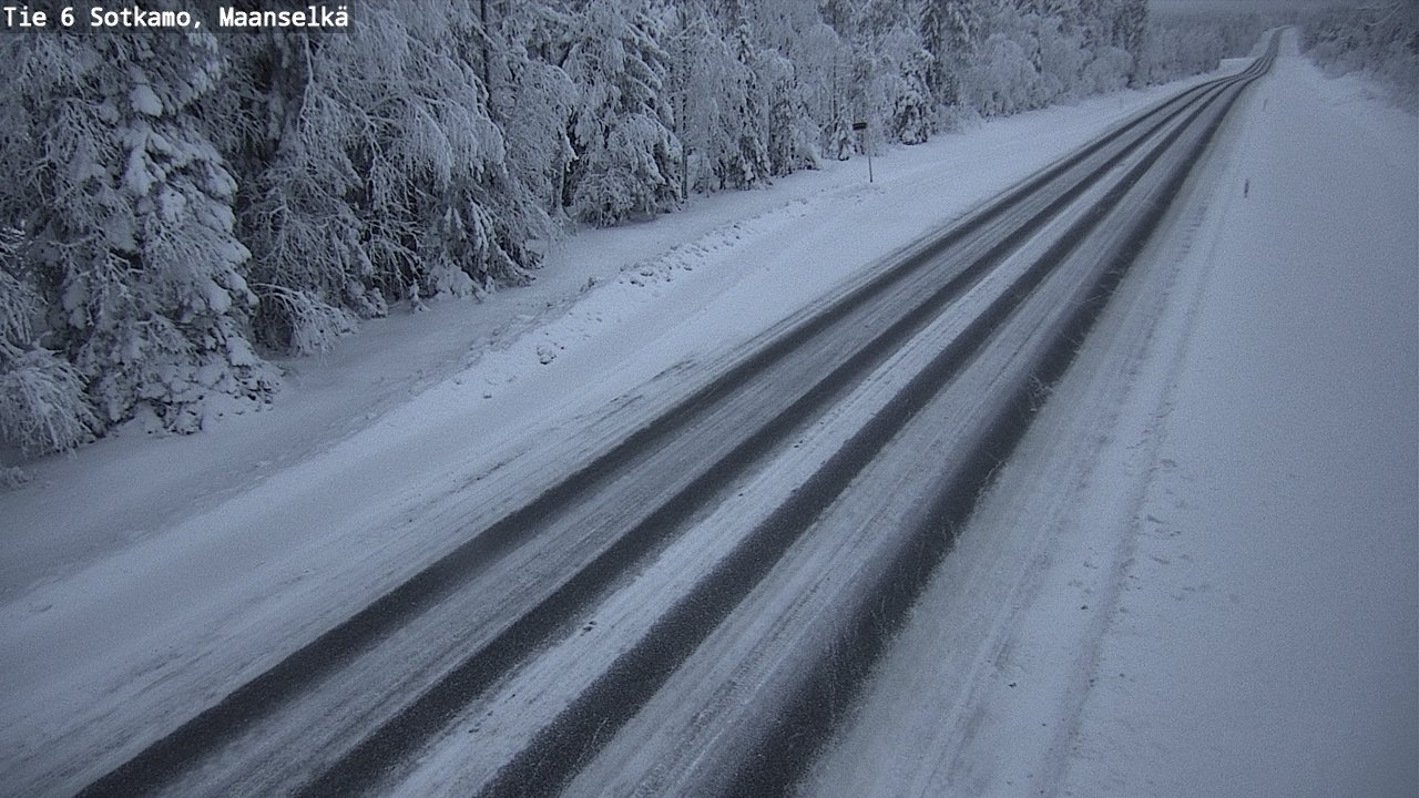 Kelikamerat Kuva Tie 6 Sotkamo, Maanselkä, Sotkamo, Kainuu