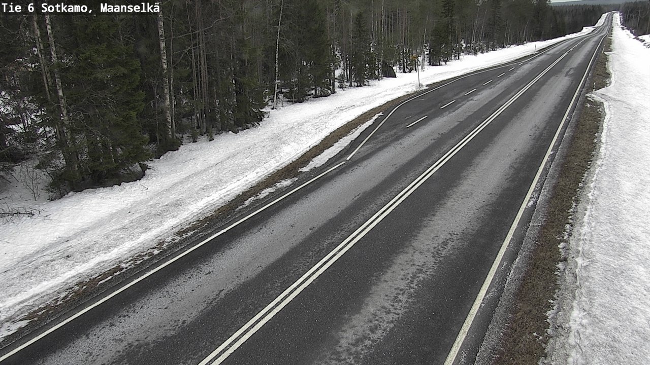 Kelikamerat Kuva Tie 6 Sotkamo, Maanselkä, Sotkamo, Kainuu