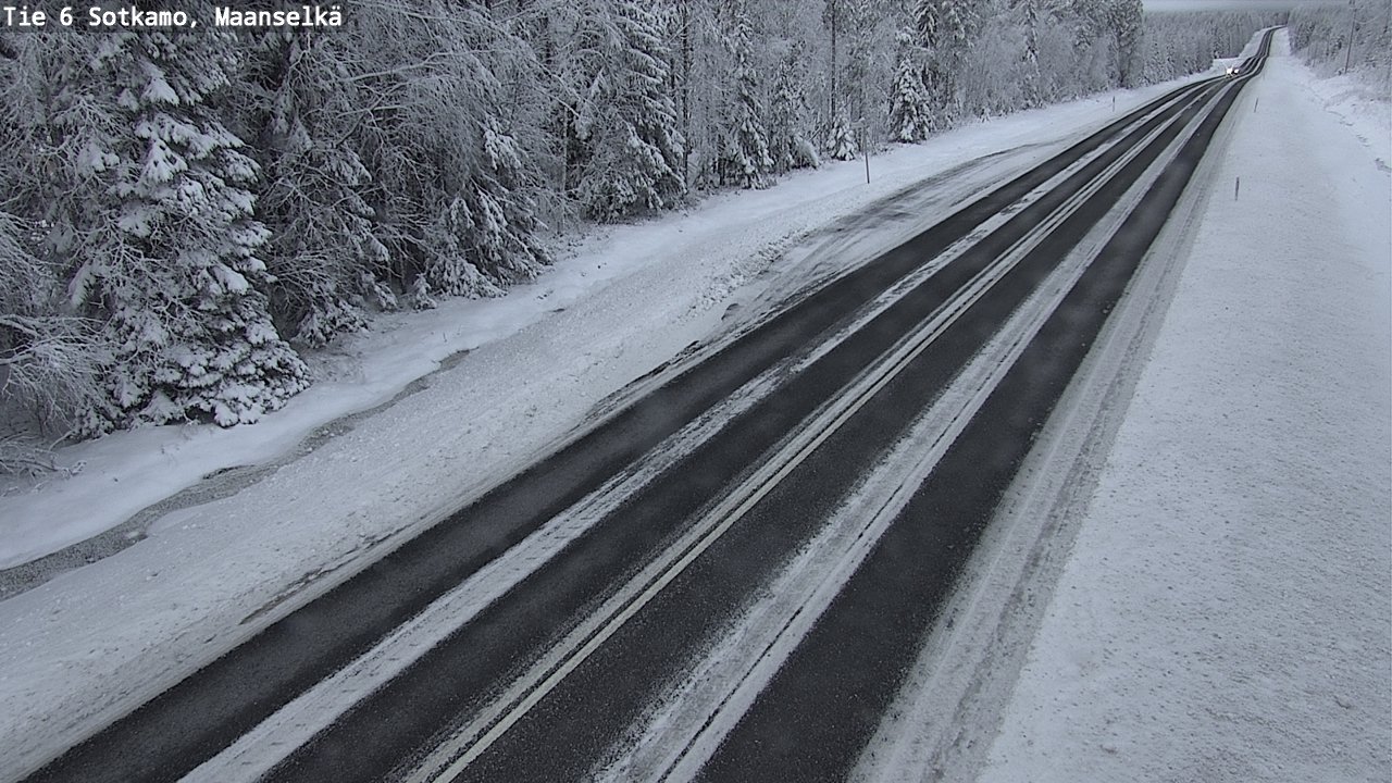 Kelikamerat Kuva Tie 6 Sotkamo, Maanselkä, Sotkamo, Kainuu