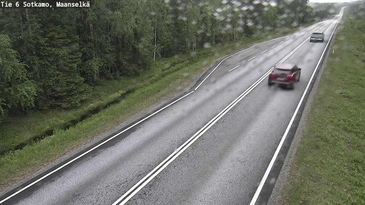 Kelikamerat Kuva Tie 6 Sotkamo, Maanselkä, Sotkamo, Kainuu