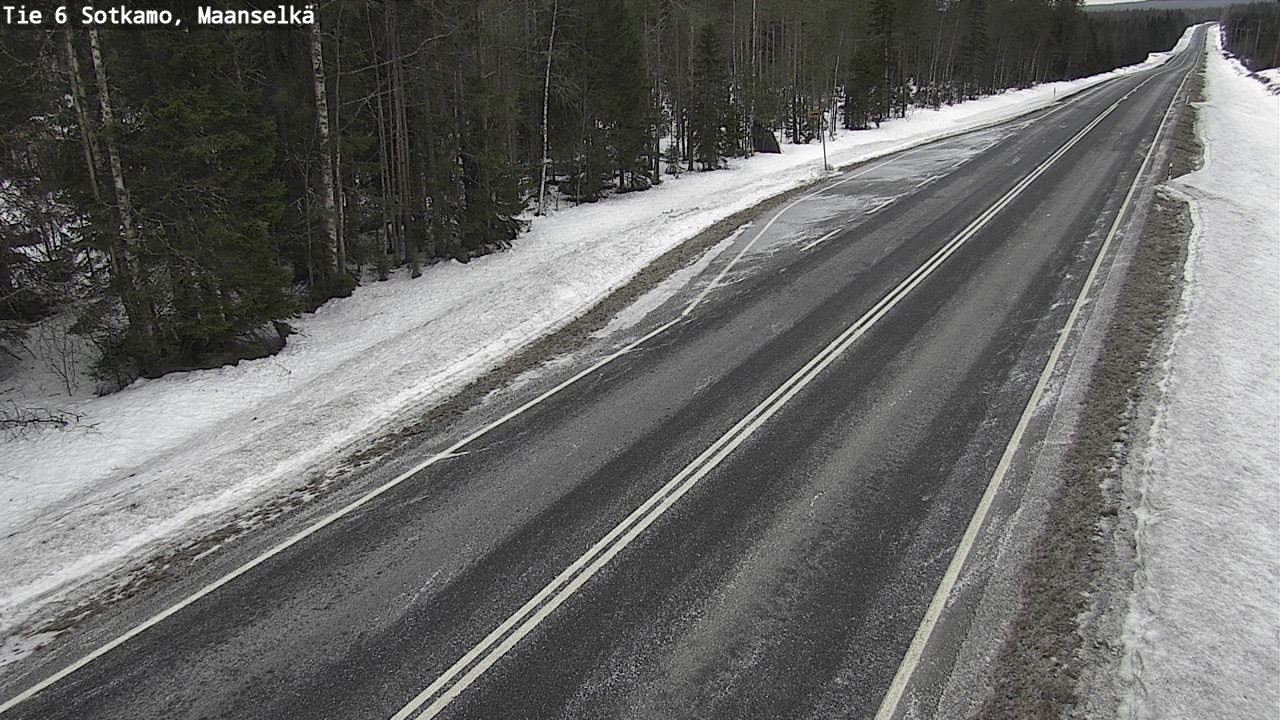 Kelikamerat Kuva Tie 6 Sotkamo, Maanselkä, Sotkamo, Kainuu