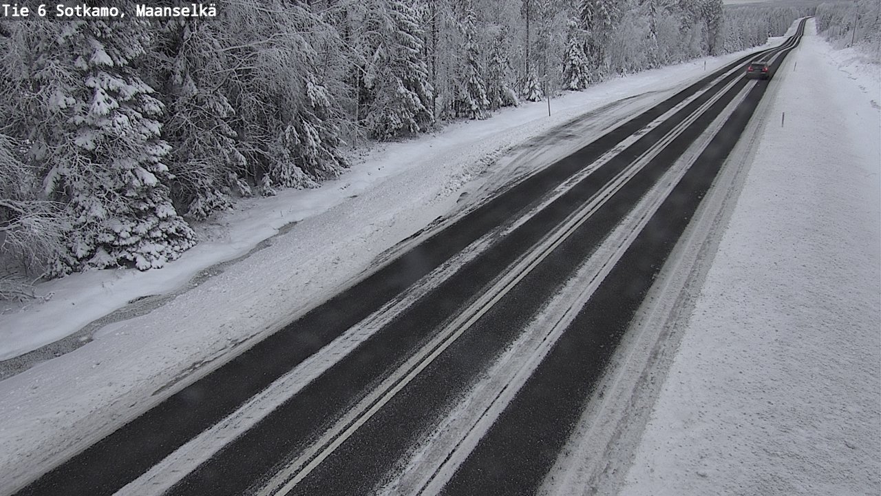 Kelikamerat Kuva Tie 6 Sotkamo, Maanselkä, Sotkamo, Kainuu