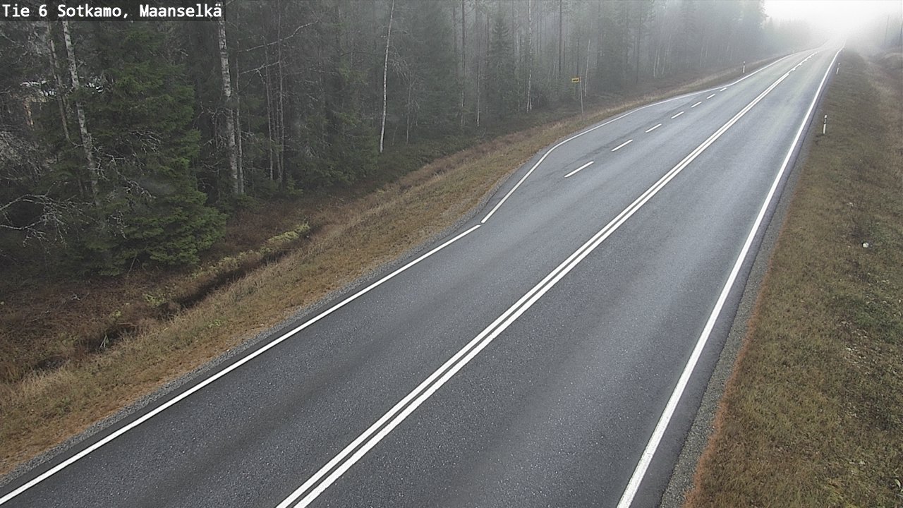 Kelikamerat Kuva Tie 6 Sotkamo, Maanselkä, Sotkamo, Kainuu