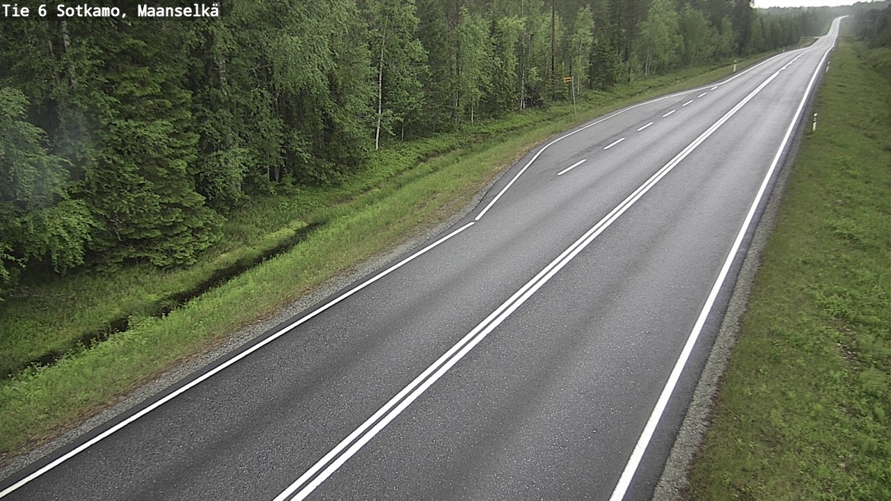 Kelikamerat Kuva Tie 6 Sotkamo, Maanselkä, Sotkamo, Kainuu