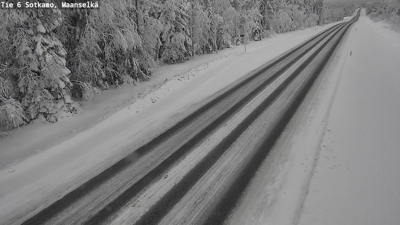 Weather Camera Image Road 6 Sotkamo, Maanselkä, Sotkamo, Kainuu